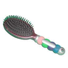 HB-018 Plastic Handle Salon & Household Hair Brush Hair Straightening Brush Hair Dryer Brush